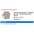 thumbnail image 2 of Traction Control Unit Relay - Compatible with 1992 - 1993 Oldsmobile Cutlass Supreme, 2 of 2