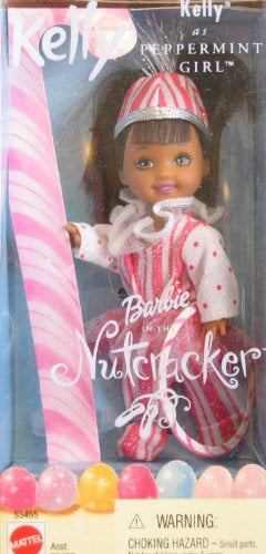 Mattel Barbie Kelly as Peppermint Girl Nutcracker Doll 2001 for sale online 
