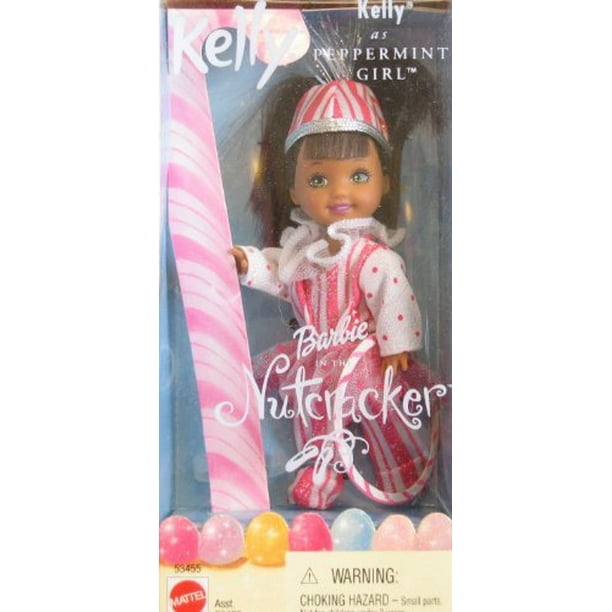 Barbie Nutcracker KELLY as Peppermint Girl Doll AA (2001), Peppermint Girl Kelly Doll is a 2001
