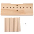 thumbnail image 2 of Wreath Bow Maker Tool, Simple Operation Wooden Bow Maker Portable  for Hair Bows, 2 of 7