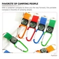 thumbnail image 2 of 10 Pcs Carabiner Compass Children’s Toys Keychain Survival Hiking Small Bulk Keychains Portable Mini, 2 of 6