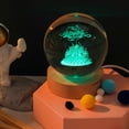 thumbnail image 3 of Bola de cristal 3D con tallado interior, luz de color de luna y galaxia, decoración creativa para el hogar, bola de cristal, luz de noche, regalo de cumpleaños, 3 of 6