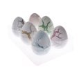 thumbnail image 1 of Huevos de dinosaurio de juguete de dinosaurio para incubar novedad de 6 piezas para suministros de fiesta para niños - C Sunnimix Juguete del huevo del dinosaurio, 1 of 8