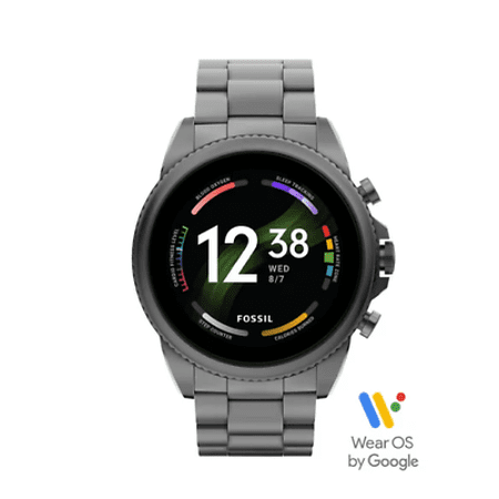 Fossil FTW4059V Mens Gen 6 Smartwatch Smoke Stainless Steel