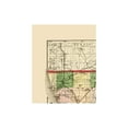 thumbnail image 4 of Historic County Map - Muskegon County Michigan - Walling 1873 - Vintage Wall Art, 4 of 4
