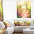 thumbnail image 1 of Cute Summer Flowers on Meadow - Floral Canvas Art Print, 1 of 3