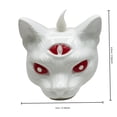 thumbnail image 3 of 2026 New Halloween Decor Jack-O-Lantern Light Up, Tabletop Glowing Three Eye Cat Light Decor, Indoor Halloween Home Fall Ornaments for Porch and Indoor Home Office Desk Decor, 3 of 4