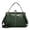 Darkgreen, variant on Vintage Textured Shoulder Purse for Women Top Handle Crossbody Bag PU Leather Handbag Fashion Kiss Lock Satchel for Daily Use and Work