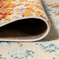 thumbnail image 6 of JONATHAN Y CONTEMPORARY POP 2 x 8 Runner Rug, Sunset Abstract - Orange/Multi, CTP114B-28, 6 of 10