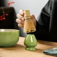 thumbnail image 6 of Clearance! Haidf Matcha Whisk Set, Matcha Tea Set of 5 Includes Ceramic Matcha Bowl, Ceramic Whisk Holder, Bamboo Whisk, Bamboo Spoon, and Stainless Steel Sifter, Matcha Kit, Tea Making Tools, 6 of 6
