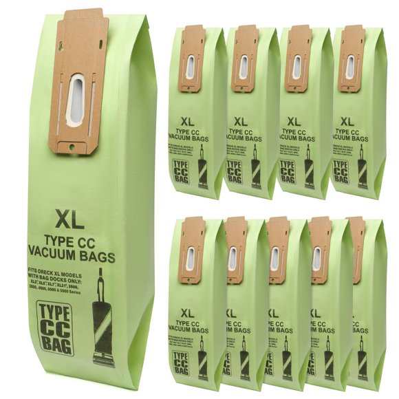 Bolsas de repuesto para aspiradora Oreck XL XL2 XL7 XL21, paquete de 10