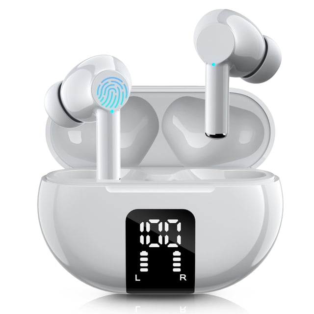 Auriculares Inalámbricos Carego Hi-Fi Sound 60 Horas de Reproducción Color Gris