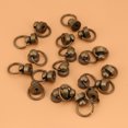 thumbnail image 4 of Bag Ring Buckle,20pcs DIY Leather Craft Brass Nail Rivet Rivetringbuckle Precision Engineered, 4 of 9