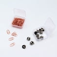 thumbnail image 2 of 20 Pieces Small Clear Plastic Boxes Plastic Boxes with Square Lid Mini Clear Plastic Box Small Plastic Containers for Beads, Jewelry, Pills, 2 of 4