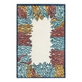 thumbnail image 3 of Unique Loom Belize Outdoor Collection Area Rug - Belmopan (5' 3" x 8' Rectangle Multi/Ivory), 3 of 7
