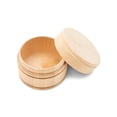 thumbnail image 3 of Mini Trinket Box 1-5/8 inch x 2-1/8 inch x 1 inch, Pack of 10 Unfinished, Round Decorative Boxes for Wooden Jewelry Box Craft, by Woodpeckers, 3 of 7