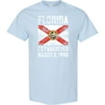 thumbnail image 3 of Inktastic Established March 3, 1845 Florida Flag T-Shirt, 3 of 5