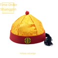 thumbnail image 3 of Sombrero de terrateniente de lugar escénico Sombrero de príncipe Sombrero de príncipe emperador Sombrero de hermano mayor Gege Sombrero de seda Qianlong Sombrero de traje Tang, 3 of 5
