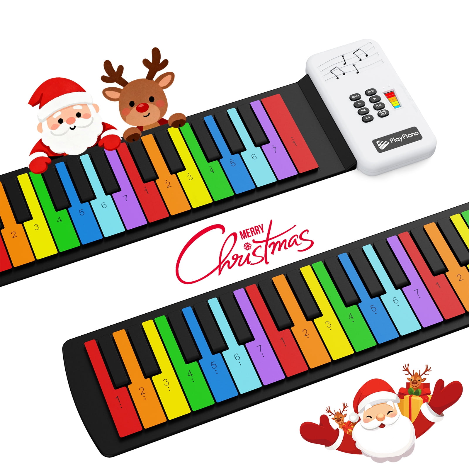 PopuPiano Smart Piano MIDI Keyboard for Music Beginners, Adults
