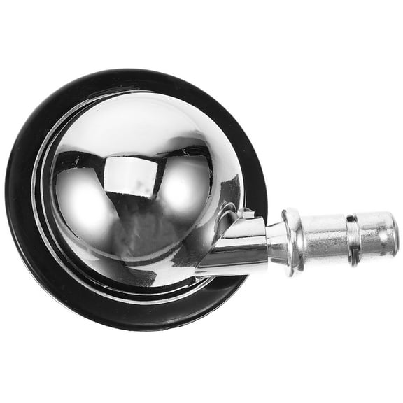 FENGGUIQU Furniture Casters for Carpet Universal Desk Chair Wheel Replacement Silver