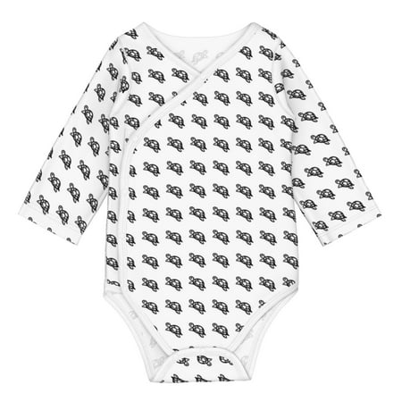 

Gaeub SeTurtle27 Unisex Babies Long-Sleeve Bodysuit 100% Organic Cotton-3 Months