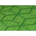 thumbnail image 1 of Ahgly Company Machine Washable Indoor Rectangle Transitional Pea Green Area Rugs, 2' x 5', 1 of 7