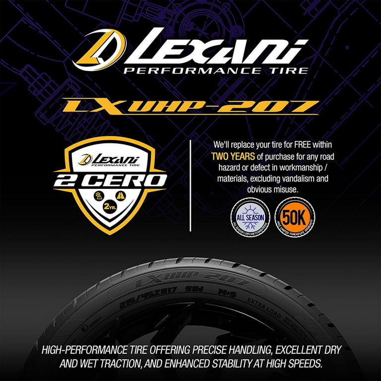 Lexani LXUHP-207 UHP All-Season 97W XL Performance-Tire, 245