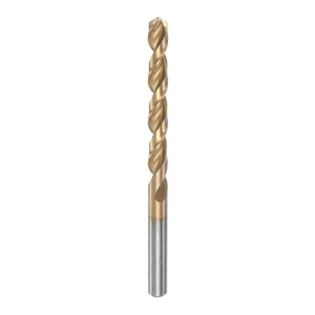 

Uxcell 6.5mm Titanium Coated M42 High Speed Steel 8% Cobalt (HSS-E) Twist Drill Bit