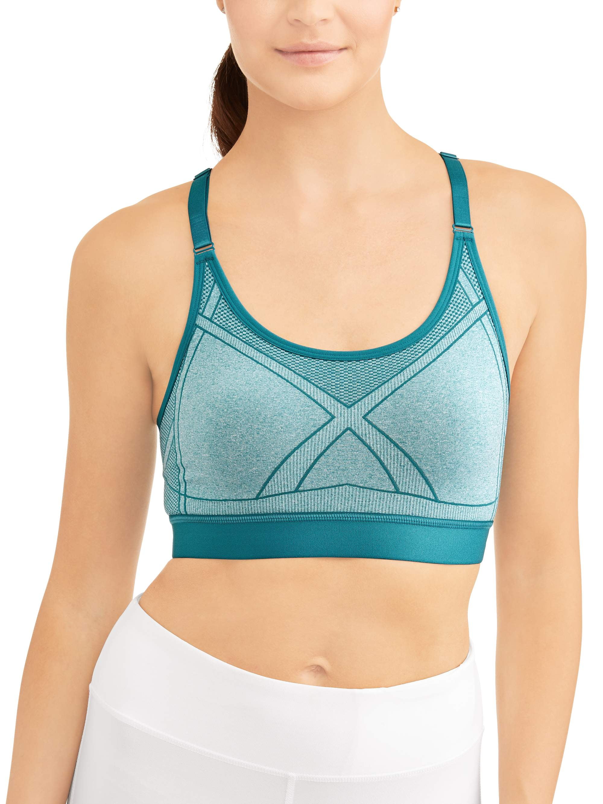 Athletic Works Women's Core Active Seamless Raceback Cami Sports Bra