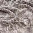 thumbnail image 6 of Superior Maya Chenille Herringbone Cotton Blanket, Twin, Brown, 6 of 9