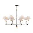 thumbnail image 4 of AC12038BB Artcraft Lighting Providence - 8 Light Chandelier-20.5 Inch Tall and 52 Inch Wide, 4 of 15
