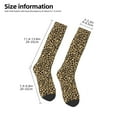 thumbnail image 5 of Easygdp Leopard Print Fashionable Adult Sockings&Sports Sockings&Breathable Sockings, Non-Pilling,Contrasting Color Design, 5 of 9
