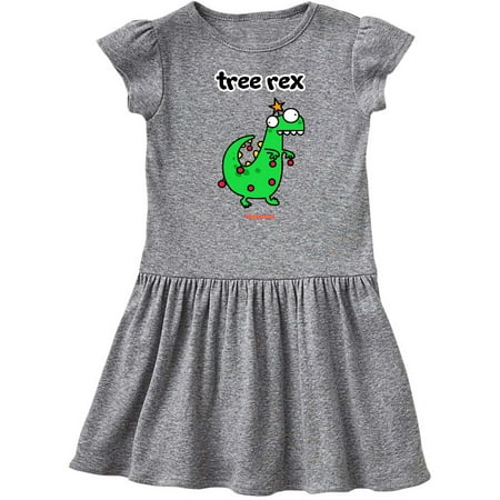

Inktastic Tree Rex Gift Toddler Girl Dress
