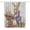 style-2, variant on Easter Bunnies Rabbits Shower Curtain Home Decor, Polyester Cotton Fabric Waterproof Modern Bath Curtain with 12 Hooks 72x72 Inch