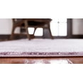 thumbnail image 3 of Unique Loom Leila Rug Violet/Ivory 3' 3" x 5' 3" Rectangle Perfect For Living Room Bed Room Dining Room Office, 3 of 6