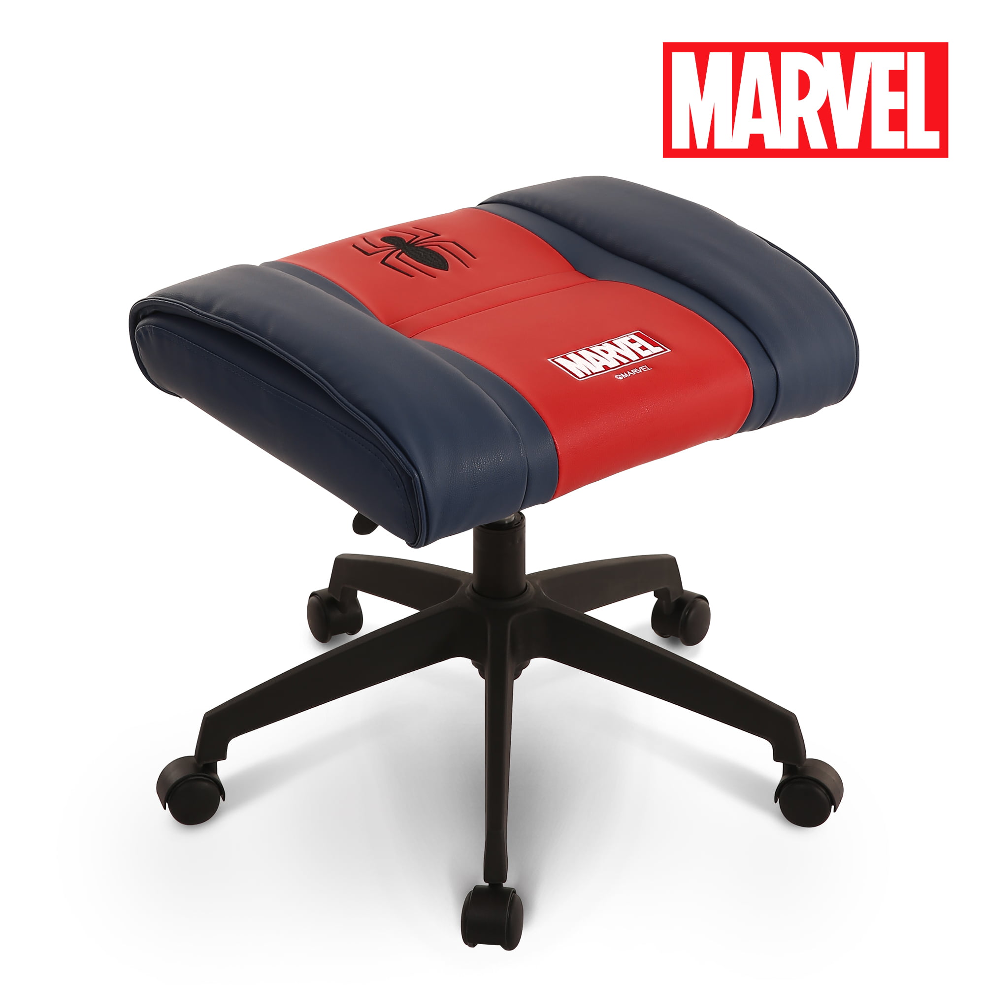 Licensed Marvel Premium Ottoman Stool Foot Rest Makeup Chair w/Wheel