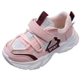 thumbnail image 1 of HBFAGFB Espadrilles Filles Mode Simple Semelle Plate Confortable Boucle Décontractée Chaussures Rose Taille 36, 1 of 5
