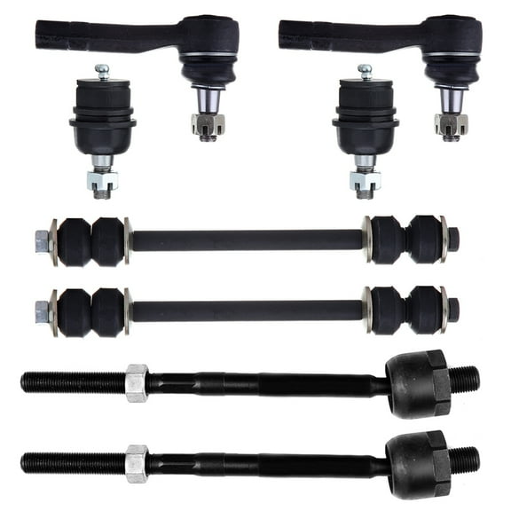 ECCPP - 8PCS Front Suspension Kit For 2001-2005 For Ford Explorer Sport Trac Outer Tie Rod End Inner Tie Rod End Sway Bar End Link Lower Ball Joint