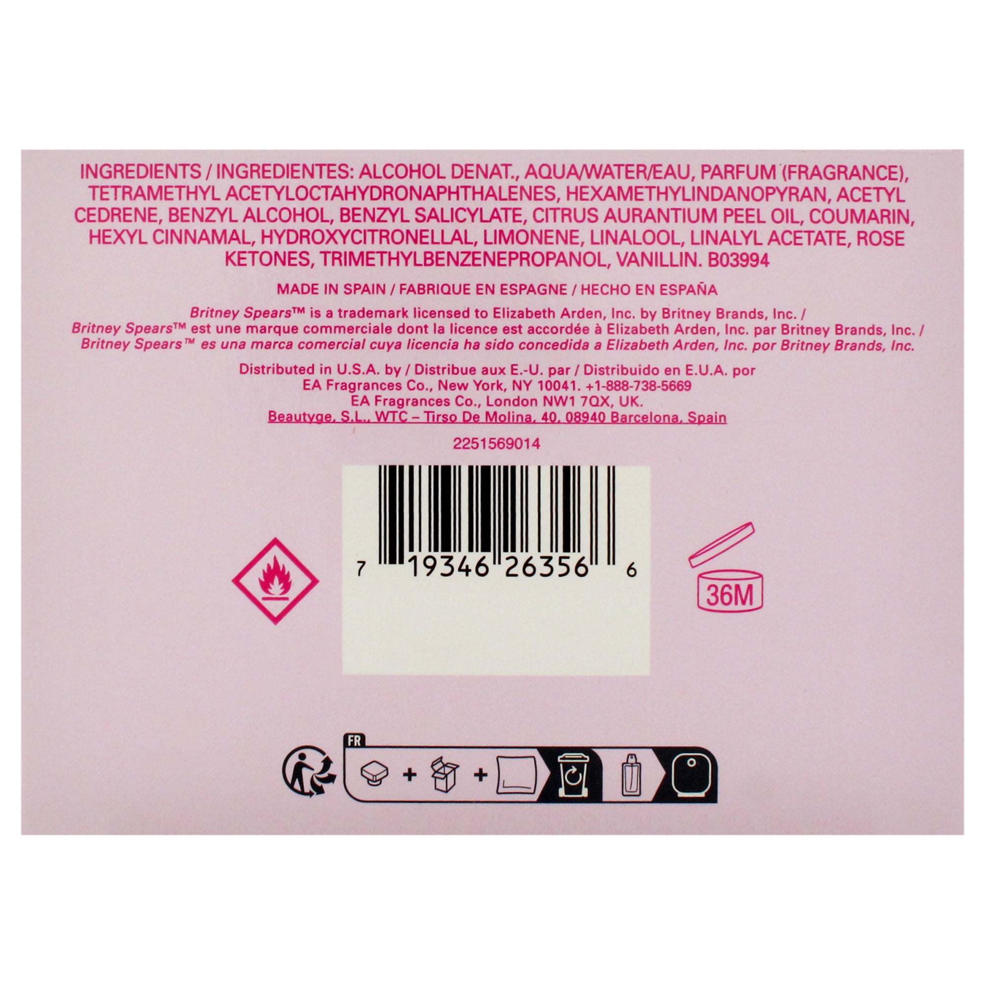 Britney Spears Candied Fantasy , 3.3 oz EDT Spray