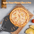 thumbnail image 5 of Pizza Turning Peel Pizza Turner Restaurant-Grade Aluminum Perforated Pizza Peel Metal Outdoor Pizza Oven Accessories, 5 of 9