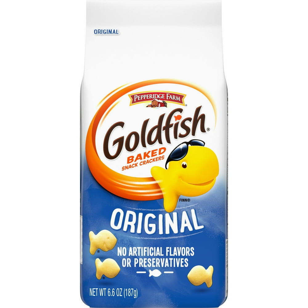 Pepperidge Farm Goldfish Original Crackers, 6.6 oz. Bag
