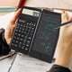 thumbnail image 2 of Calculadora de escritorio con pantalla LCD, Calculators10-Digit científica con bloc de notas Solar y batería de doble potencia Fivean unisex, 2 of 2