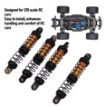 thumbnail image 4 of RC Car , RC Metal  Damper 4PCS Alloy  for Maintenance Gold,Ti Color, 4 of 7