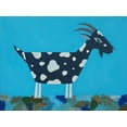 thumbnail image 2 of Craig, Casey 32x25 Black Ornate Wood Framed with Double Matting Museum Art Print Titled - Fergus The Goat, 2 of 4