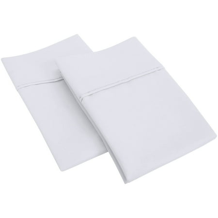 All Cotton Pillowcases - Superior 1200 Thread Count Cotton Blend Solid Pillowcase Set