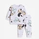 thumbnail image 5 of Sudadera de manga larga con dibujos animados para niños y niñas, conjunto de dos piezas, Sudadera con capucha y pantalones con estampado completo, primavera y otoño, novedad, 5 of 5