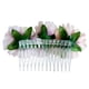 thumbnail image 3 of 2x pinzas cabellero , horquillas , accesorios para y Colco peine de flor de clavel, 3 of 8