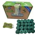 thumbnail image 1 of Eco Sacs à Déchets 400 Unités avec 1 Distributeur en Tissu, 23cm*33cm*15mic, 20 Sacs/rouleau, 20 Rouleaux/paquet, 1 of 9