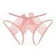 thumbnail image 1 of Gibobby Verano calzoncillos adelgazantes Bragas sexys transparentes con abertura encaje sin costuras para mujer Bragas con cintura（Rosa， M/F), 1 of 2