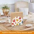 thumbnail image 6 of Yayeee Napkin Holder for Table Set of 2 Kitchen Paper Tissue Organization, Blue Leaves, 6 of 8